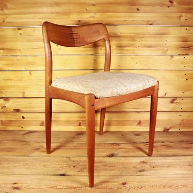Mid Century Johannes Andersen Teak Dining Chair / Uldum / danish vintage #1