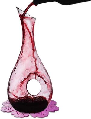 Wein Dekanter, Weinglas, Wein Geschenk, Kristall Wein Ventilator Spoiler