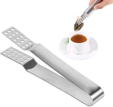 1 Stück Edelstahl Teebeutel Clip Kr?utertee-Ei Metall Küche Bar Werkzeug Tee