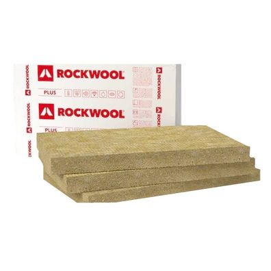 Rockwool Rockmin Plus Steinwollplatten zur Schall-und Wärmedämmung, Trennwände