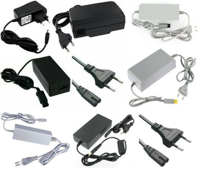 Gaming-Zubehör: Netzteil für NES, SNES, N64, Xbox, Wii, Wii U, PS1-5 uvm.