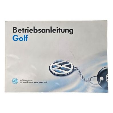 VW Golf 3 Betriebsanleitung Bedienungsanleitung Anleitung Handbuch 09/1993