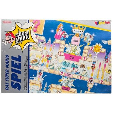 Das Super Mario Spiel Brettspiel 100% Vollständig Nintendo Kid Fun 1991 Selten