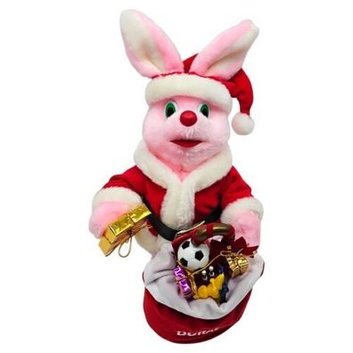 Duracell Santa Bunny Hase ca. 36 cm 80er Sammlerfigur Werbefigur mit OVP Selten