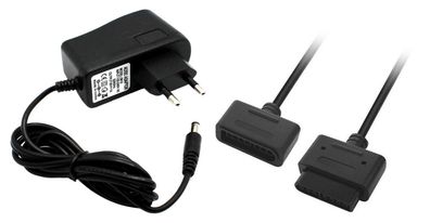 Super Nintendo Controller, Verlängerungskabel + Netzteil, AC Adapter für SNES