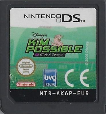 Kim Possible Globale Zwillinge Disney bvg Nintendo DS DSi 3DS 2DS - ...