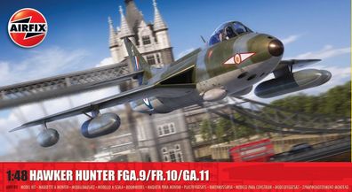 Airfix Hawker Hunter FGA.9/ FR.10/ GA.11 in 1:48 1509192 Airfix A09192 Bausatz