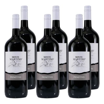 Monte Martino Primitivo -trocken- (6 x 1,5L)