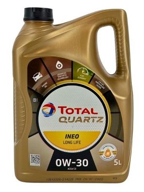 Total Quartz Ineo Long Life 0W-30 5 Liter