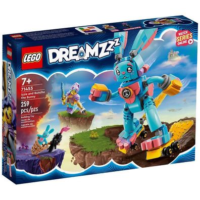 LEGO® 71453 DreamZzz Izzie und ihr Hase Bunchu 259 Teile Bausteine Set