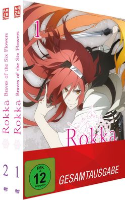 Rokka: Braves of the Six Flowers - Gesamtausgabe - Bundle Vol.1-2 - DVD - NEU