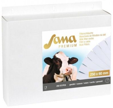 Milchfilter Sana Premium 250x57mm genäht lebensmittelecht Gea Westfalia Fullwood