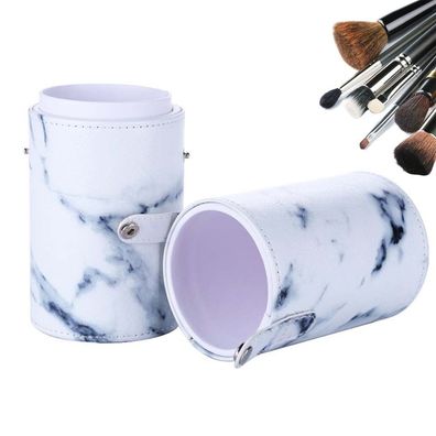 Make-Up Pinsel Halter Kosmetische Aufbewahrungsbox Organizer Chic Marmor