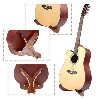 Gitarrenständer Holz Acoustic Guitar Stand Gitarrenständer