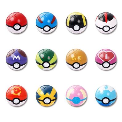Poké Ball 12pcs Set Magnetisch Kühlschrankmagnet Pokémon Glas Magnetaufkleber Sticker
