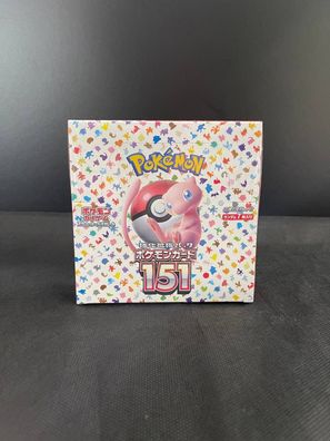 Pokemon 151 - Display / Booster Box - Sammelkarten TCG Japanisch