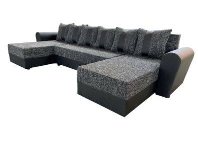 Couchgarnitur PUMA Sofa Sofagarnitur Schlaffunktion Polsterecke Couch EK14 Ber02