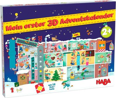 Mein erster 3D-Adventskalender - In der Weihnachtsfabrik: 1 Geschichtenheft mit ...