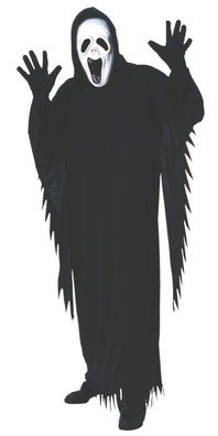 Halloween Kostüm Howling Ghost schwarzer Geist m Maske Erwachsene Karneval