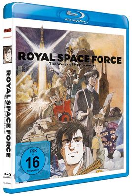 Royal Space Force - Wings of Honneamise (uncut) - Blu-Ray - NEU