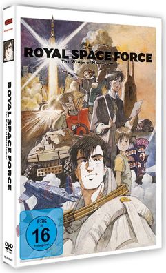 Royal Space Force - Wings of Honneamise (uncut) - DVD - NEU