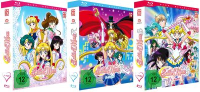 Sailor Moon - Staffel 1-3 - Episoden 1-127 - Blu-Ray - NEU