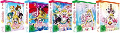 Sailor Moon - Staffel 1-5 - Episoden 1-200 - Blu-Ray - NEU