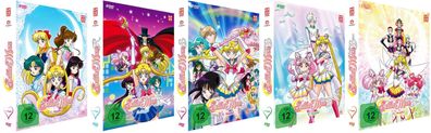 Sailor Moon - Staffel 1-5 - Episoden 1-200 - DVD - NEU