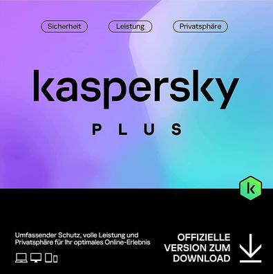 Kaspersky Plus Multi-Device ESD Lizenz Code Key Schlüssel per E-Mail (EU)