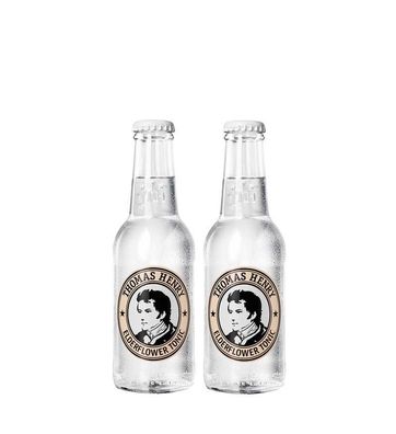 Thomas Henry Elderflower Tonic Water Set - 2x 200ml inkl. Pfand Mehrweg