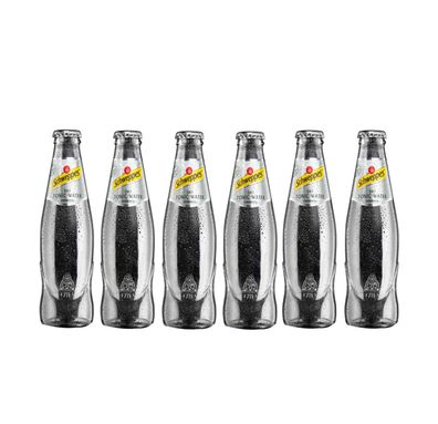 Schweppes Dry Tonic Water 6er Set 200ml inkl. Pfand Mehrweg