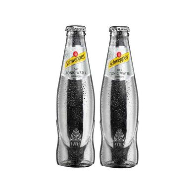 Schweppes Dry Tonic Water 2er Set 200ml inkl. Pfand Mehrweg