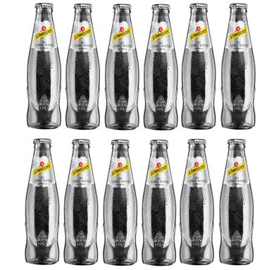 Schweppes Dry Tonic Water 12er Set 200ml inkl. Pfand Mehrweg