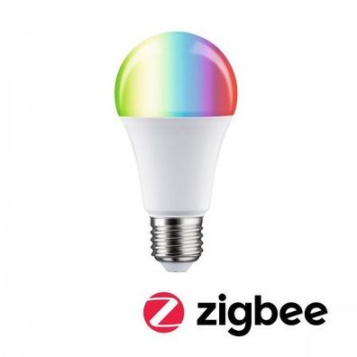 Paulmann 29144 Standard 230V Smart Home Zigbee LED Birne E27 806lm RGBW matt
