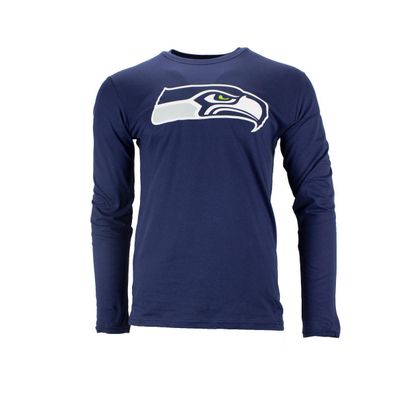 Fanatics NFL Seattle Seahawks Herren langarm T-Shirt blau 1568MNVY1ADSSE