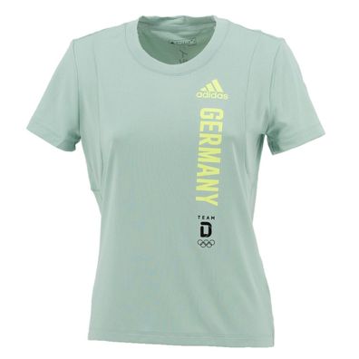 Adidas Olympia Tokyo 2020 GER Team Germany Deutschland T-Shirt Damen FS0064