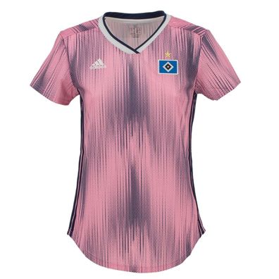 Adidas HSV Hamburger SV AWAY Jsy W Jersey Trikot T-Shirt Damen rosa DX5916