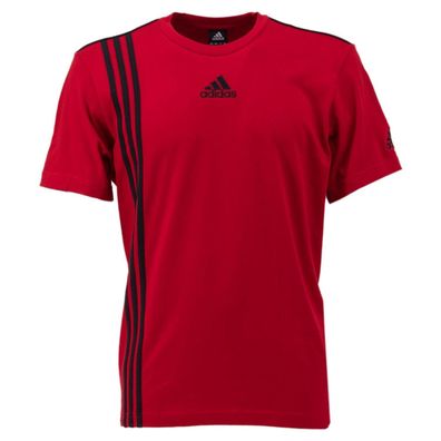 Adidas Sereno Fußball Trainingsshirt Sportshirt T-Shirt Herren rot 611373