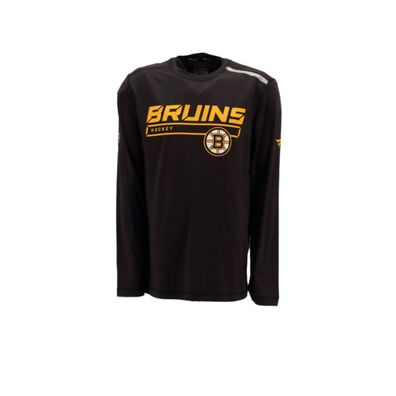 Fanatics NHL Boston Bruins Herren langarm Shirt schwarz MA26127A2GC45T