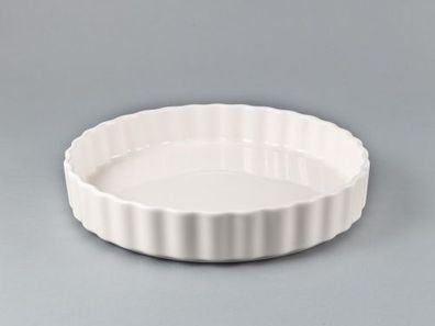 Quicheform Keramik 28 cm (Weiß)
