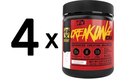 4 x Creakong CX8, Unflavored- 249g