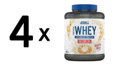 4 x Critical Whey, Cereal Milk - 2000g