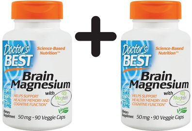 2 x Best Brain Magnesium - 60 vcaps