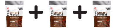 3 x Smart Protein, Chocolate Brownie - 510g