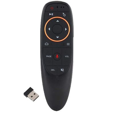 Air Maus Fernbedienung,2.4G Wireless Voice Airmouse Fernbedienung Tastatur mit