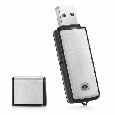 aLLreLi Digital Diktiergerät CP00341 [2-in-1] 8GB Mini USB Speicherstick,