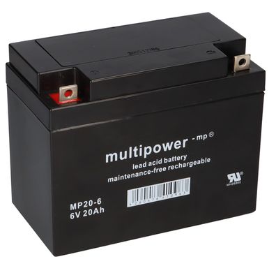 Multipower Blei-Akku MP20-6 Pb 6V 20Ah M5