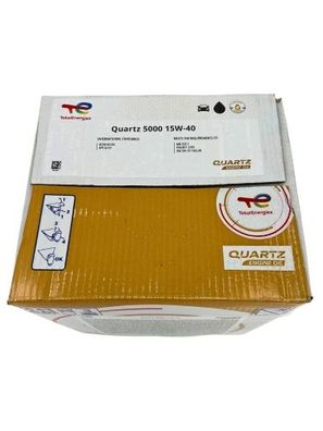 Total Quartz 5000 15W-40 20 Liter BAG-IN Box