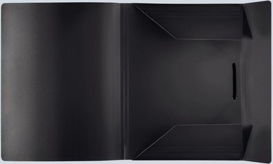 Foldersys PP-Eckspanner-Sammelbox Standard schwarz