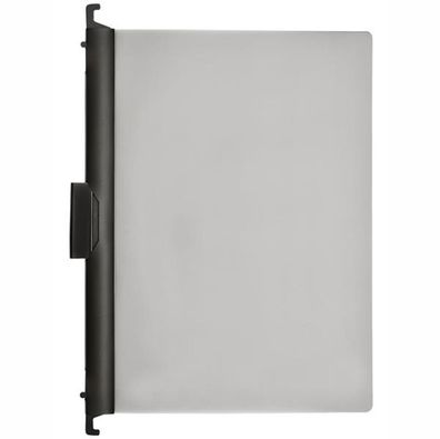 Foldersys Combi-Clip-Mappe Transparent schwarz